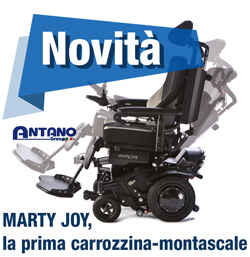 Marty joy carrozzina elettronica montascale