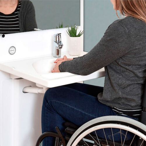 slim lavandino per disabili