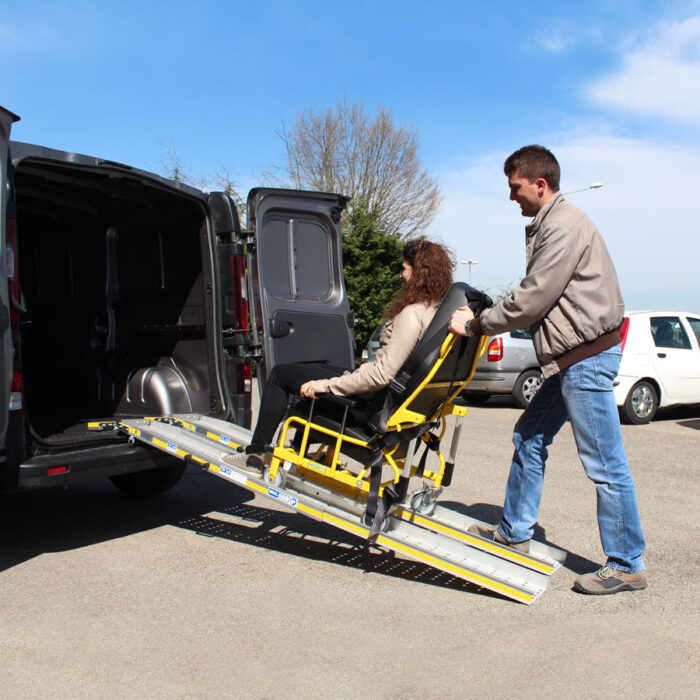 rampe telescopiche per disabili