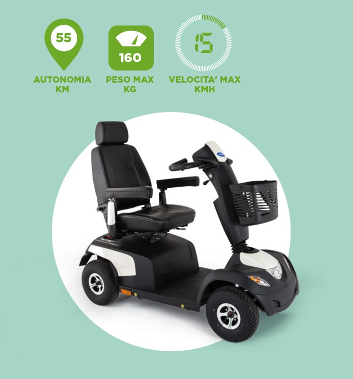 scooter elettrico COMET PRO caratteristiche tecniche