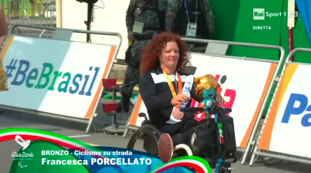 Triride Italia di Giovanni Conte e Francesca Porcellato Bronzo alle Paralimpiadi di Rio 2016