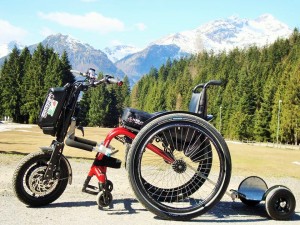 triride-montato-con carrozzina-manuale